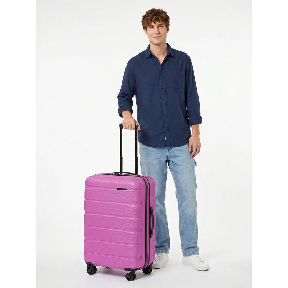 Franky Munich 4.0 4 wielen Trolley M 66 cm met uitbreidingsplooi