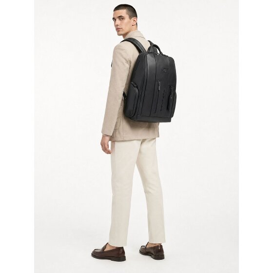 Piquadro Urban Dagrugzak RFID-bescherming Leder 46 cm Laptopvak