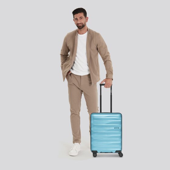 Bergpfeil Travel 4-wiel cabine trolley S 55 cm met uitbreidingsplooi