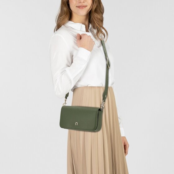 AIGNER Zita Schoudertas Leer 23 cm