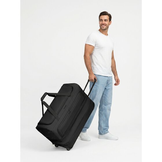 Redolz Duffle Essentials 2-wiel reistassenset 2-delig L+L met stretchvouw