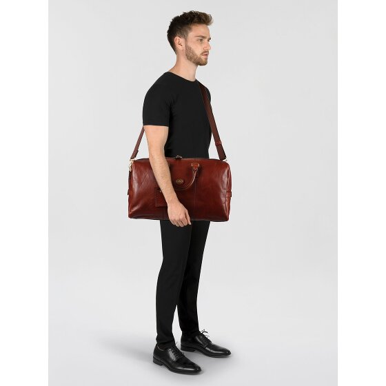 The Bridge Stovia Weekender reistas Leer 45 cm