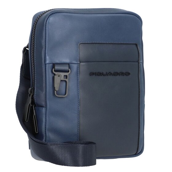 Piquadro Finn Schoudertas Leer 18 cm