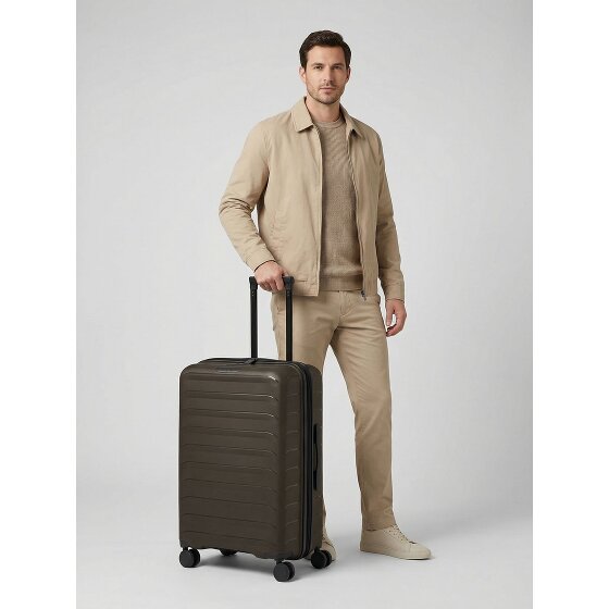 d&n Toronto 4 wielen Trolley M 65 cm met uitbreidingsplooi