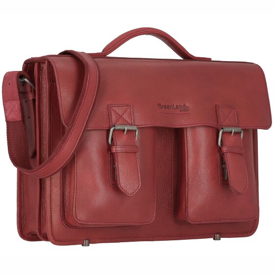 Greenland Nature Aktentas Leder 40 cm