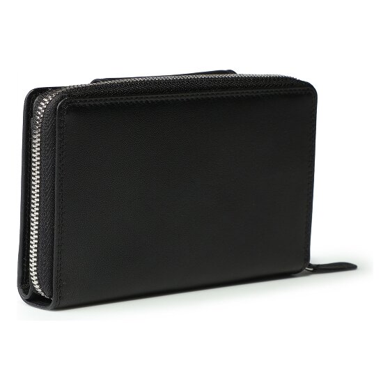 Braun Büffel Golf 3.0 Portemonnee RFID-bescherming Leer 14 cm