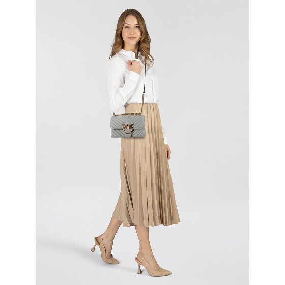 PINKO Love One Schoudertas Leer 21 cm