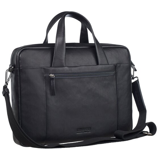 Leonhard Heyden Hamburg Aktetas 38 cm laptop compartiment