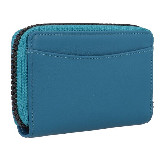 Braun Büffel Capri Portemonnee RFID-bescherming Leer 11 cm