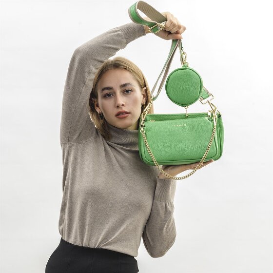 Lazarotti Milano Leren Schoudertas 23 cm
