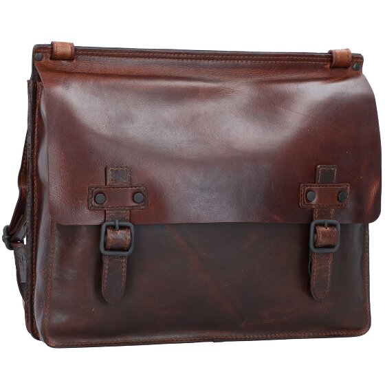 Harold's Aberdeen Boodschapper Leer 37 cm Laptop compartiment