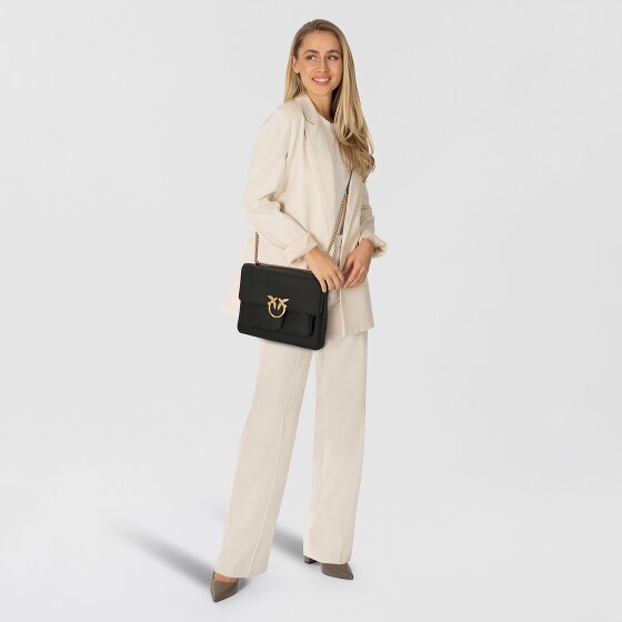 PINKO Love One Schoudertas Leer 30 cm