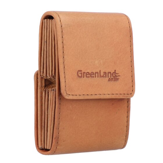 Greenland Nature GreenLand NATURE Kredietkaart etui RFID-bescherming Leer 7 cm
