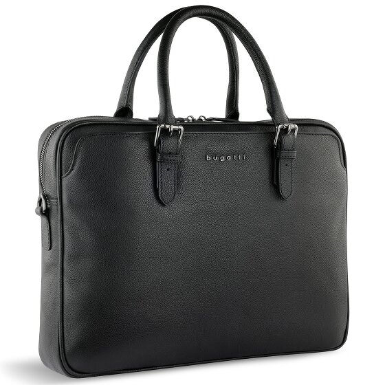 bugatti Bella Koffer Leer 38 cm Laptop compartiment