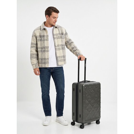 Roberto Cavalli Florence 4 wielen Trolley 63 cm met uitbreidingsplooi