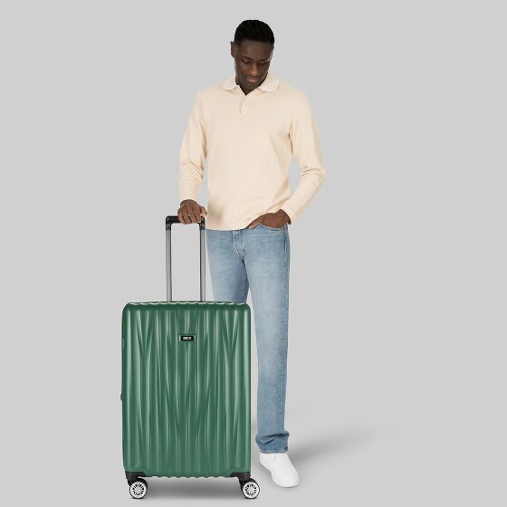 Bric's Cervia 2.0 4 wielen Trolley M 69 cm met uitbreidingsplooi