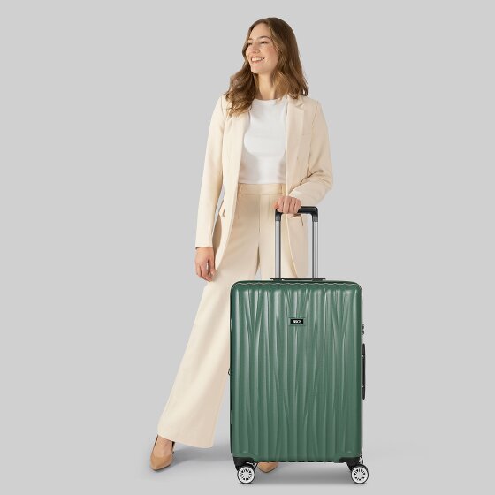 Bric's Cervia 2.0 4 wielen Trolley M 69 cm met uitbreidingsplooi