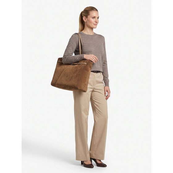 Boss Boss Revers Shopper Tas Leder 37 cm Laptopvak