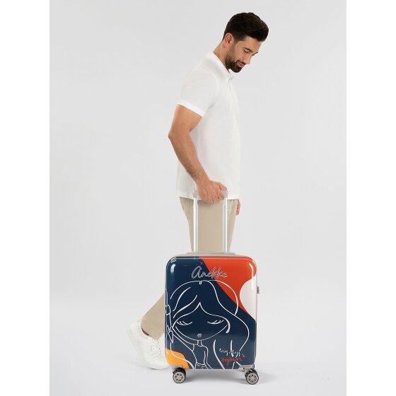 Anekke Eikon 4 wielen Cabinewagen 55 cm met uitbreidingsplooi