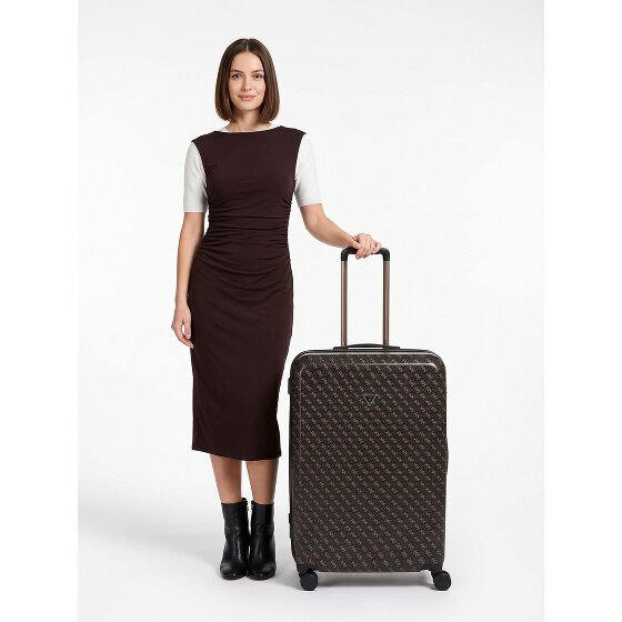 Guess Latona 4 wielen Trolley 76 cm met uitbreidingsplooi