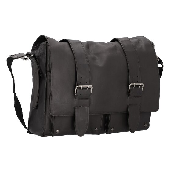 Pride and Soul Messenger Leer 40 cm Laptop Compartiment