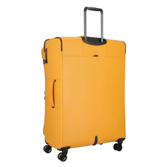 Mandarina Duck Eco Coated 4 wielen Trolley XL 83 cm met uitbreidingsplooi