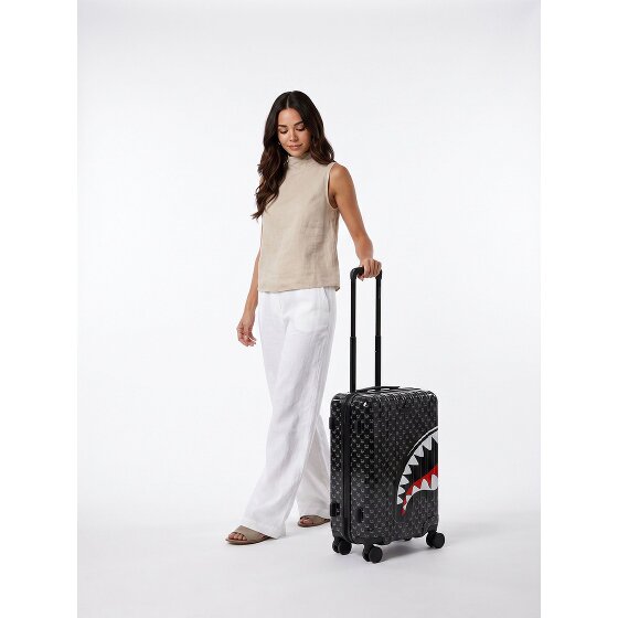 Sprayground Sharks In Paris 4 wielen Cabinewagen 54 cm