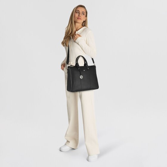 Braun Büffel Hanna Shopper Tas Leer 39 cm Laptop compartiment