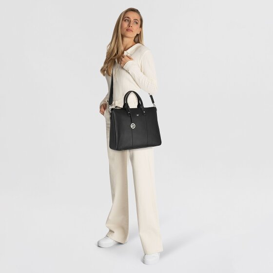 Braun Büffel Hanna Shopper Tas Leer 39 cm Laptop compartiment