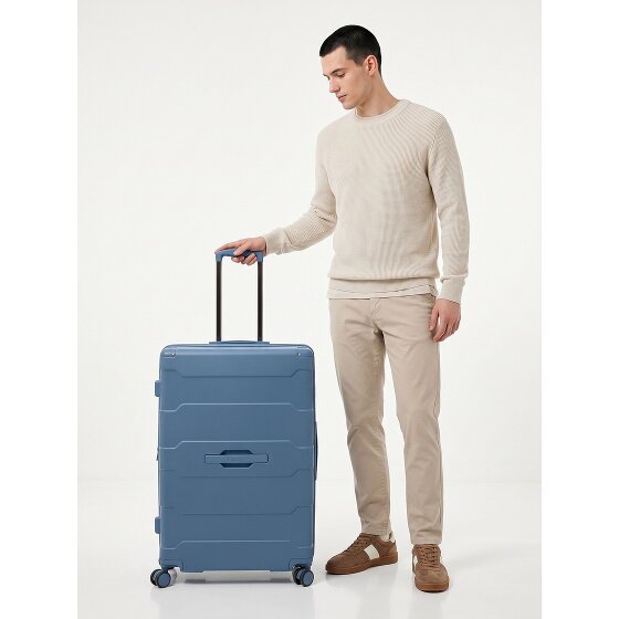 Heys ReNew 4 wielen Trolley L 76 cm met uitbreidingsplooi