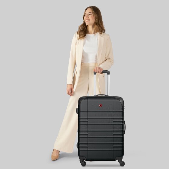 Wenger Amplar Evo 4 wielen Trolley M 65 cm met uitbreidingsplooi