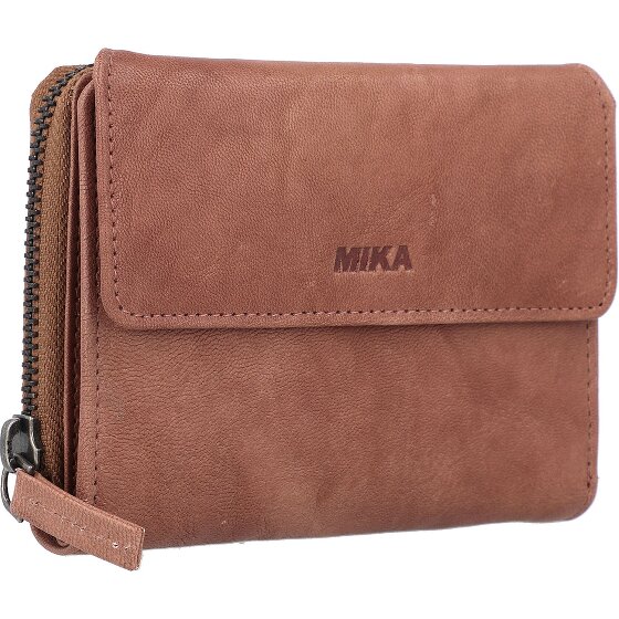 Mika Lederen portefeuille 13 cm