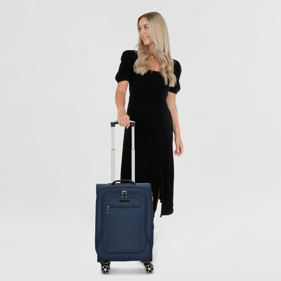Cocoono Monterrey 4 wielen Trolley 58 cm met uitbreidingsplooi