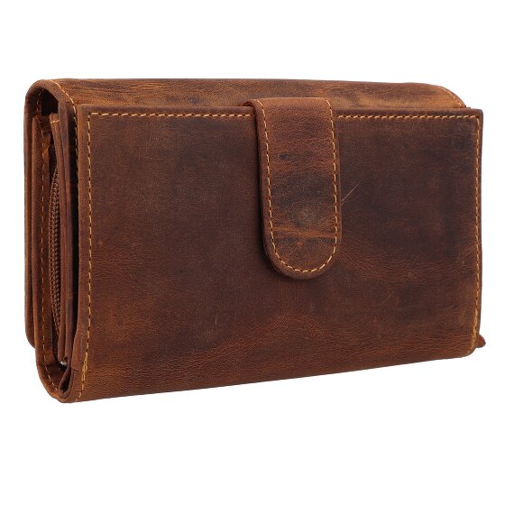 Greenburry Vintage Portemonnee Leer 17 cm