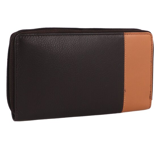 Greenburry Nappa Portemonnee RFID-bescherming Leer 19.5 cm