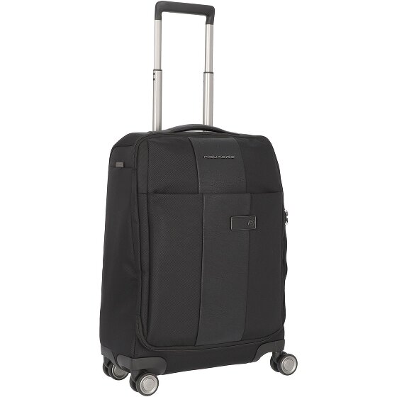Piquadro Korte 4-wielige cabinewagen 55 cm