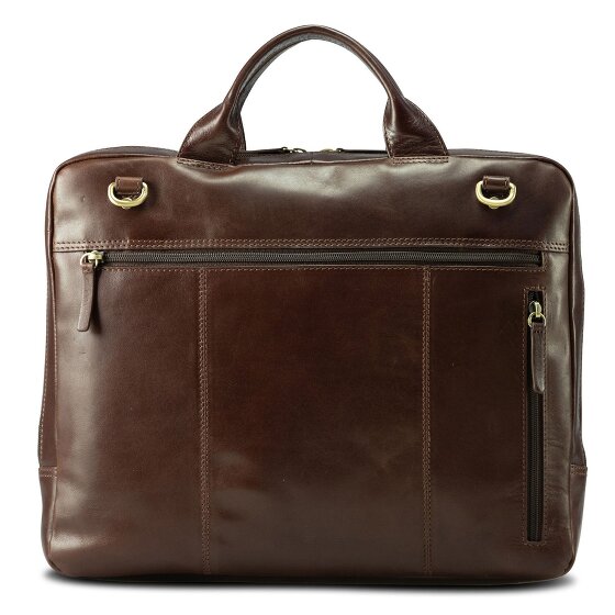 Jost Skagen Koffer Leer 38 cm Laptop compartiment