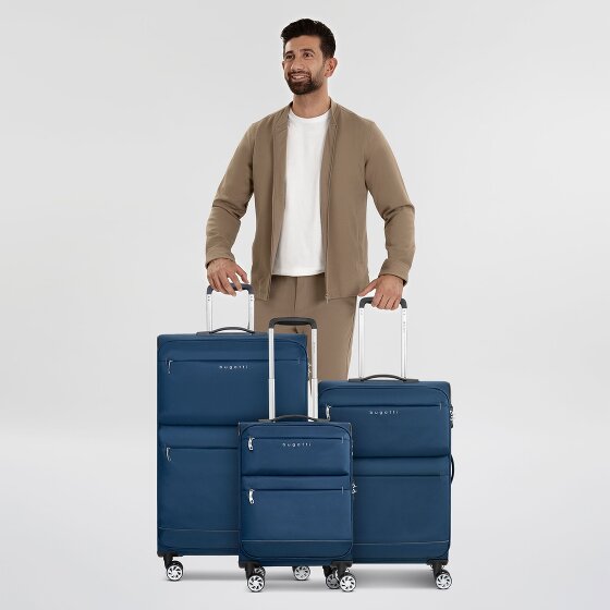 bugatti Go Light Soft 4 wielen Kofferset 3-delig