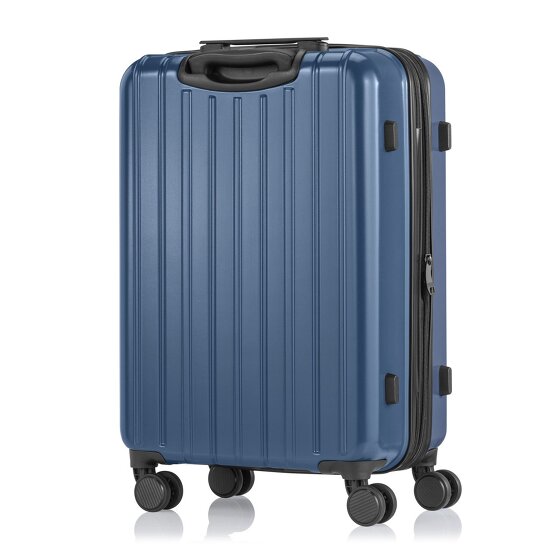 Pack Easy Jolly 4 wielen Trolley M 64 cm met uitbreidingsplooi