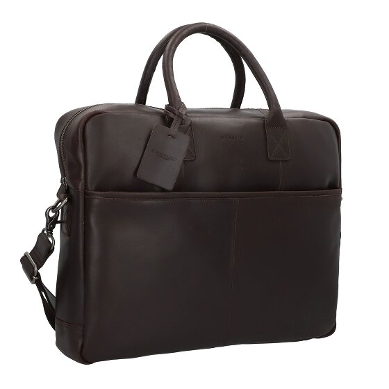 Burkely Vintage Max Aktetas Leder 44 cm Laptopcompartiment