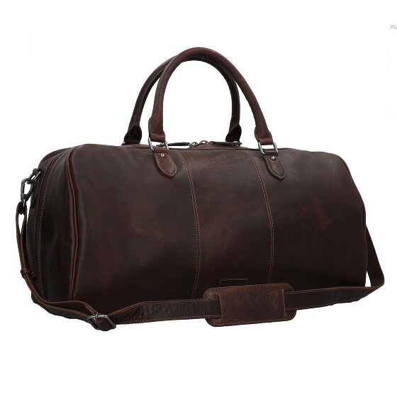 Jack Kinsky Porto Weekender reistas Leer 55 cm