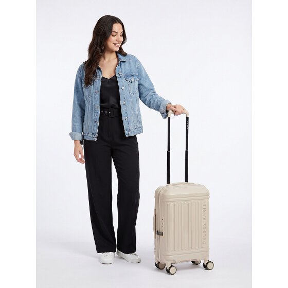Delsey Paris Lutece 4 wielen Cabinewagen 55 cm met uitbreidingsplooi