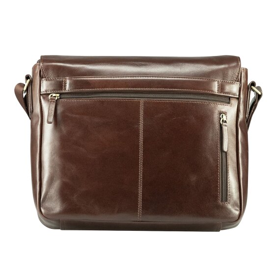 Jost Skagen Aktetas Messenger Leer 32 cm Laptop compartiment