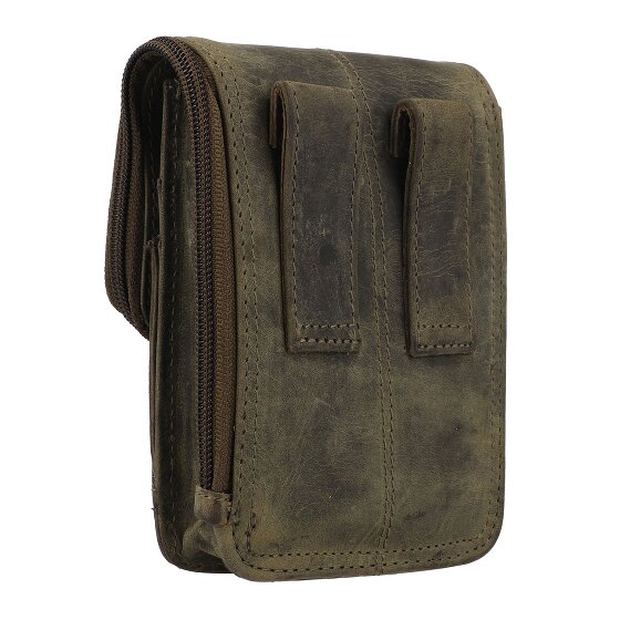 Greenburry Vintage Fanny pack Leer 13.5 cm