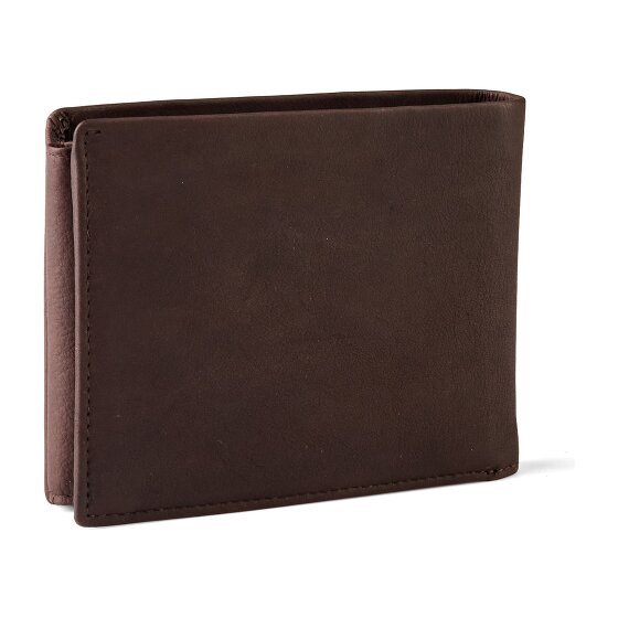 Esquire Chicago Portemonnee RFID-bescherming Leer 12 cm