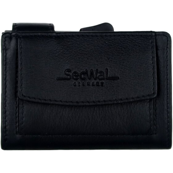 SecWal SecWal 2 Creditcard etui Portemonnee RFID Leer 9 cm