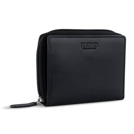 mano Don Andrea Portemonnee RFID-bescherming Leer 12 cm
