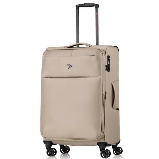 Pack Easy GoOn 4 wielen Trolley M 67 cm met uitbreidingsplooi