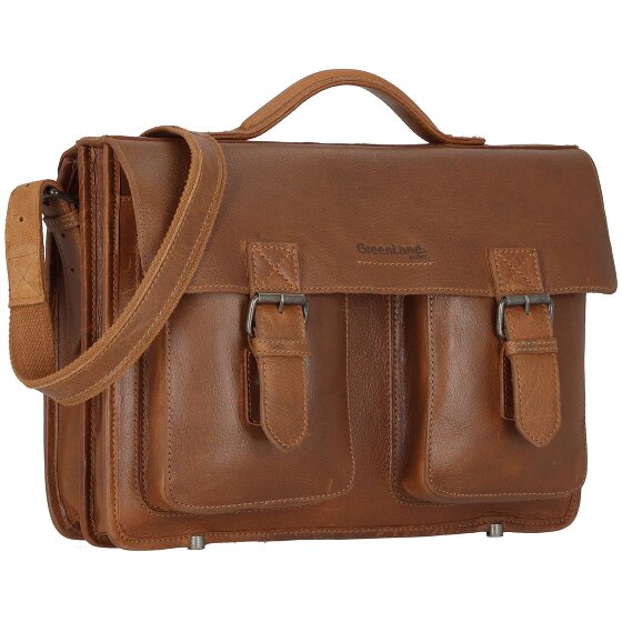 Greenland Nature Aktentas Leder 40 cm