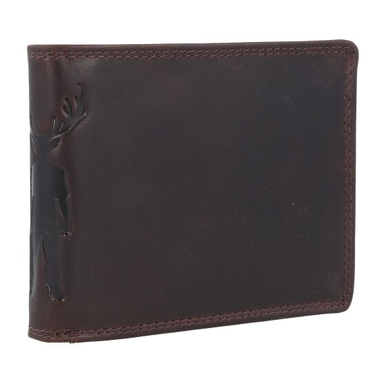 Jack Kinsky Monterey 103 Portemonnee RFID-bescherming Leer 12.5 cm
